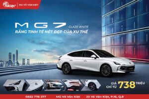 MG 7 GLAZE WHITE -TRẮNG TINH TẾ, NÉT ĐẸP CỦA XU THẾ!